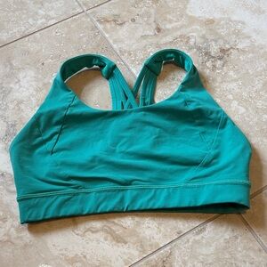 Lululemon Athletica Teal Sports Bra